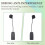Violin Wireless Microphone Musical Instrument Microphone Stage Performance Audio Receiver and Transmitter Short Clip 3