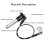 Stainless Steel Quick Release Pin 8mm Diameter  Locking Pin with Push Button Lanyard Cable Usable Length 50mm 4