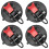 4 PCS Heavy Duty Suction Cup Hooks for Camping, Car, RV, Window - Camping Suction Cup Hooks 1