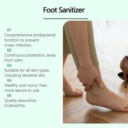 Foot Drying and Deodorization Foot Deodorant Tea Tree Oil Potion 1