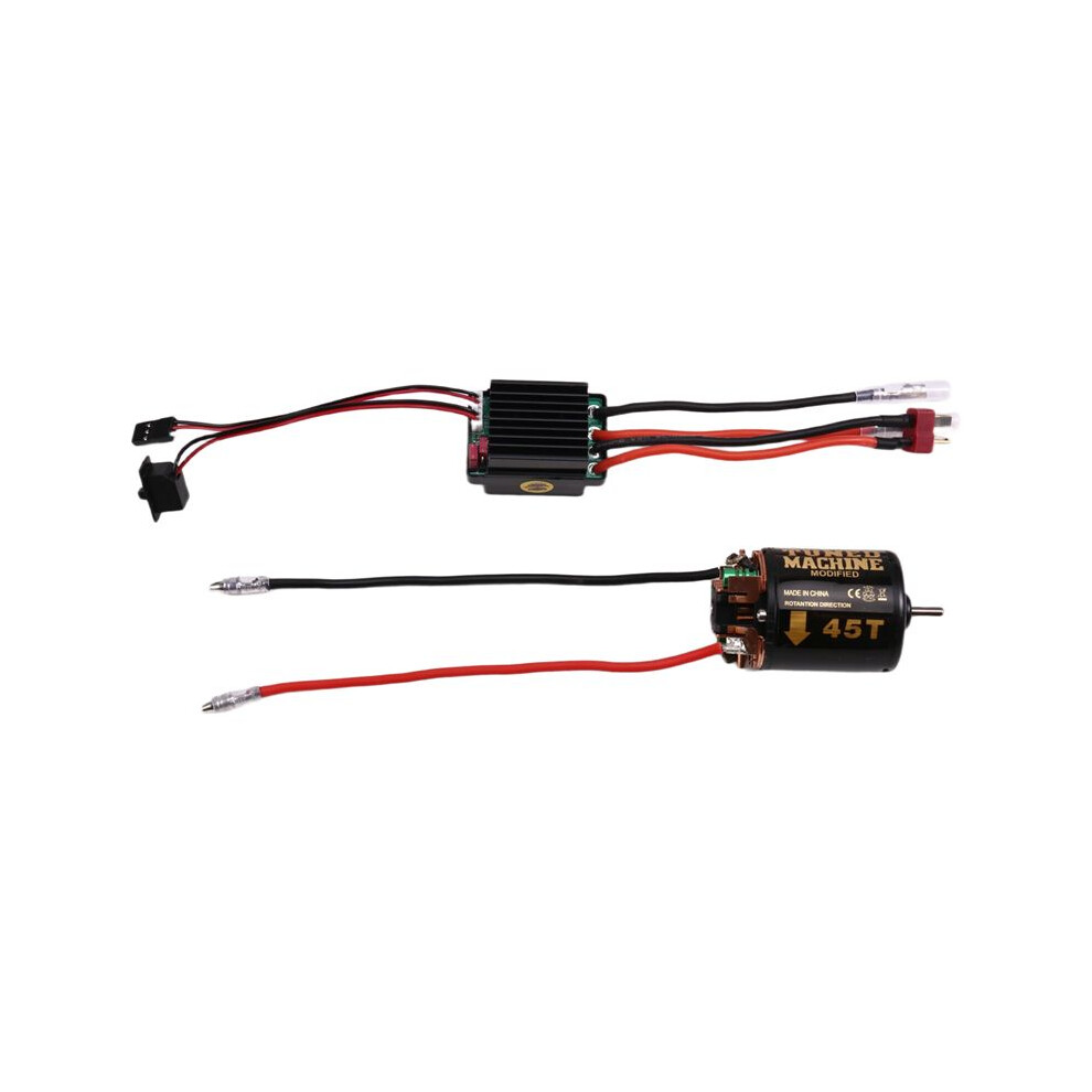 540 Brushed Motor 45T Esc Speed Control Combination Set Climb Drift Racing For 1/10 Rc Cralwer/Boat 4714193812123