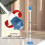 Automatic Bubble Machine with Light Vertical Bubble Machine for Birthday Outdoor Wedding Christmas Parties 6