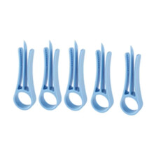 5 Stuks Netwerkkabelontwartool, Draadrichter voor CAT5/CAT5e/CAT6/CAT7 Dradenpaarscheider, Blauw