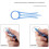 5pcs Network Cable Untwist Tool, Wire Straightener for CAT5/CAT5e/CAT6/CAT7 Wires Pair Separator Tools 7