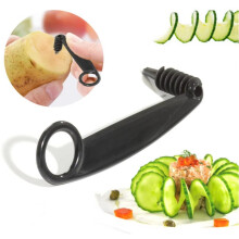 V-Vormig Mes, Spiraalsnijder, Decoratie van Fruit, Groenten, Gekarteld Patroon, V-Snijder en Spiraalsnijder
