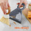 Compact Brush & Dustpan Set, Portable Handheld Broom for Quick Cleanups, Ideal for Home, Bathroom, Kitchen 5