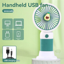 USB Handheld Fan Multi-Functional Desktop with Stand Eectric Fan Students Outdoor Portable Portable Small Fan D