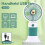 USB Handheld Fan Multi-Functional Desktop with Stand Eectric Fan Students Outdoor Portable Portable Small Fan D 1