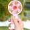 USB Handheld Fan Multi-Functional Desktop with Stand Eectric Fan Students Outdoor Portable Portable Small Fan A 6