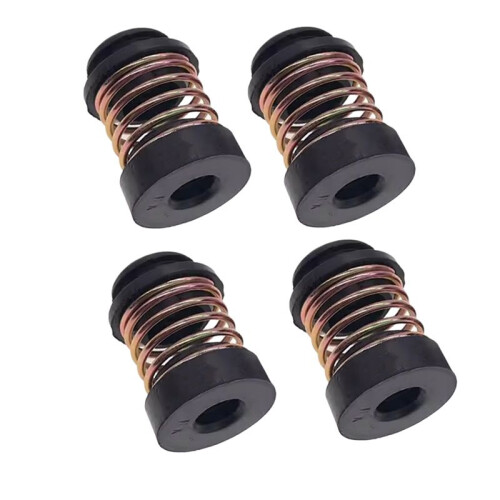 4PCS Refrigerator Freezer Compressor Shock Pad Spring Shock-Absorbing Mounting Foot Mat Fridge Compressor Shock Pad 2