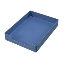 Letter-Size Tray, A4 Plastic Paper Holder File Organizer, Stackable Letter Tray for Office, School, Home Storage