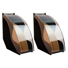 Dustproof Filter Paper Box Filter Paper Holder Coffee Filter Paper Fan-Shaped Filter Paper Dustproof Storage Box Black