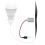 Generator Wind Propeller USB Light Bulb 18cm Propeller Length for Wind Power Generation Teaching Experiment 1