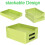 Letter-Size Tray, A4 Plastic Paper Holder File Organizer, Stackable Letter Tray for Office, School, Home Storage White 3