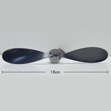 Générateur D'Énergie Éolienne, Hélice USB, Ampoule de 18 cm de Longueur, pour Expérience Pédagogique sur la Production D'Énergie Éolienne