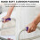 2-Pack Handtagskuddar, Greppskydd, Vadderade Greppskydd för Rullstol, Lila 3
