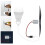 Generator Wind Propeller USB Light Bulb 18cm Propeller Length for Wind Power Generation Teaching Experiment 2