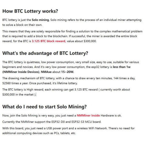 NMiner NerdMiner V2 Hashrate 1000KH/S ESP32 2,8 Polegadas  Display Criptomoeda Solo Loteria Bitcoin ESP32-2432S028R DROOM 2