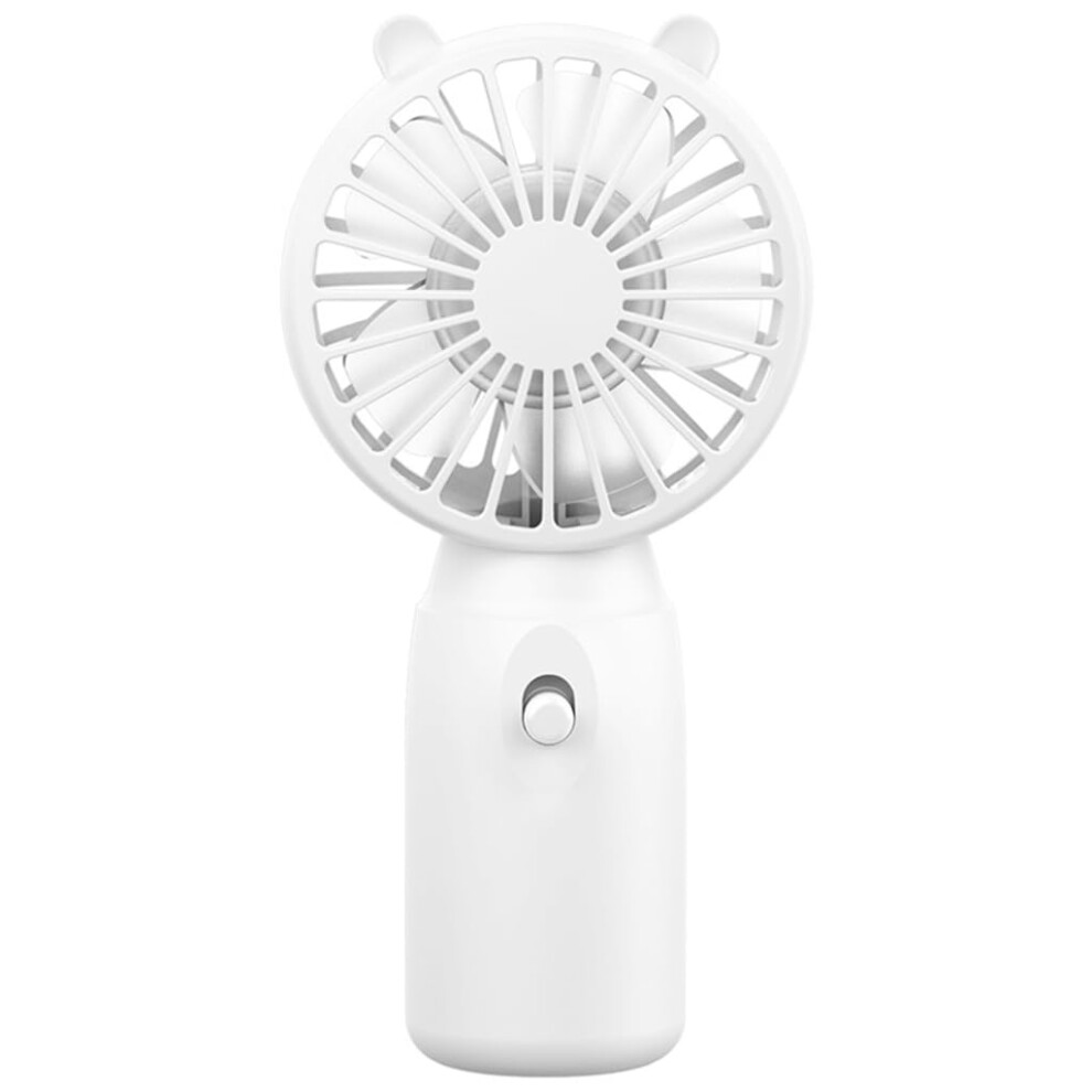 Portable Handheld Fan Small Aa Battery Operated Quiet Cooling For Travel Home Office White 9771547214113