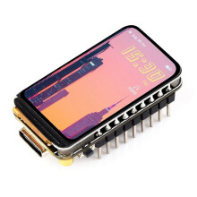 ESP32-S3 1.47-Inch Screen Development Board with Five-Point Touch, Supports WiFi and with Onboard Antenna B