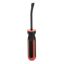 Angled Tip Pry Bar 8 Inch CRV Steel with Strike Cap and Ergonomic NonSlip Grip for Prying