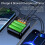Mobile Power DIY Case 5V2A Fast Charging LED Digital Display Electricity Indicator with Flashlight Function 5