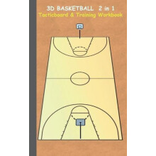 3D Basketball 2 in 1 Tacticboard and Training Book by Theo Von Taane P