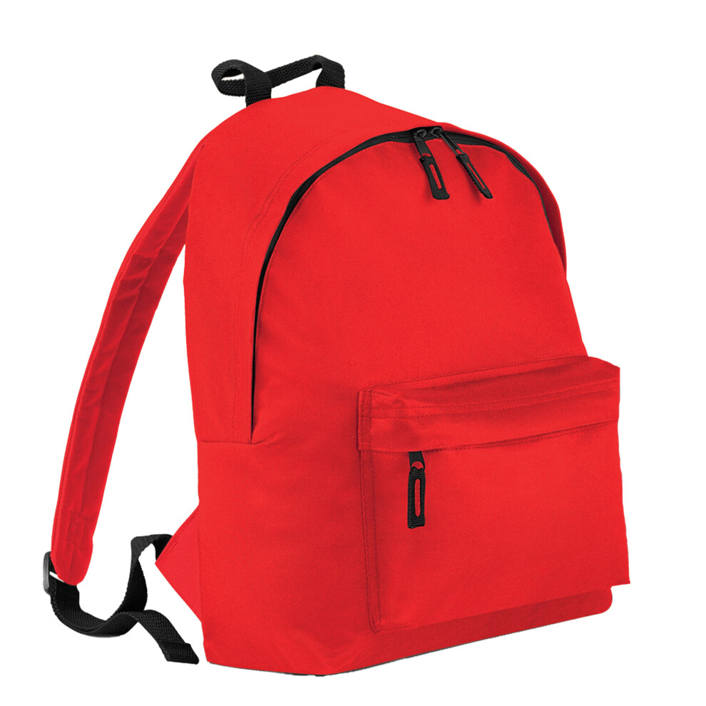 Bagbase (One Size, Bright ) Childrens/Kids Fashion Backpack Red