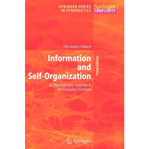 Information and SelfOrganization by Hermann Haken Paperback Book