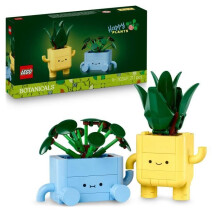 LEGO Botanicals 10349 Kleine Lächelnde Pflanzen - Konstruktionsspielzeug ab 9 Jahren