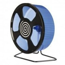 Trixie Exercise Wheel, 28cm Dia (colours May Vary) - Wheel 28cm Colours Vary -  wheel exercise 28 cm trixie colours vary may dia cage