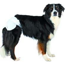 (Large (38 to 56 cm)) Trixie Disposable Female Dog Diapers