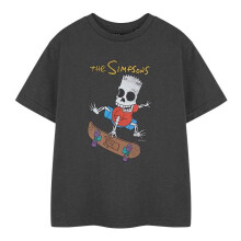 The Simpsons Boys Bart Simpson Short-Sleeved Halloween T-Shirt