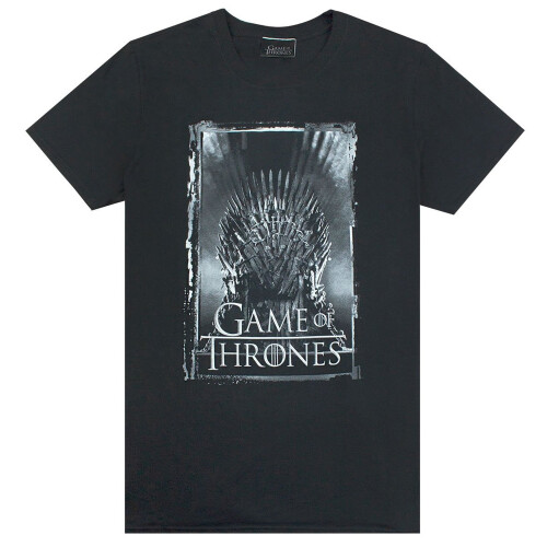 Game of Thrones Game of Thrones Mens Iron Throne T-Shirt