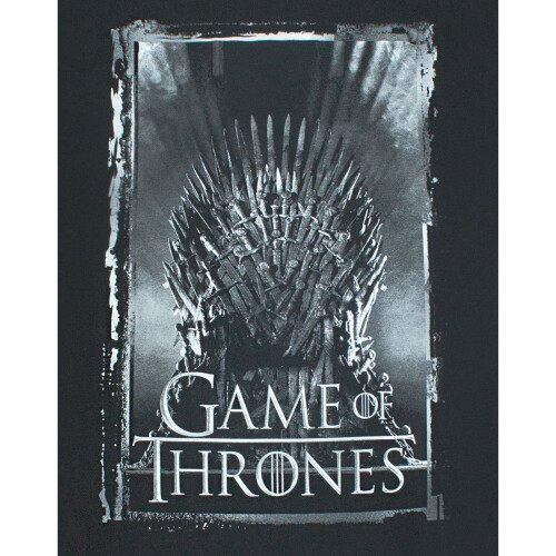 Game of Thrones Game of Thrones Mens Iron Throne T-Shirt 2