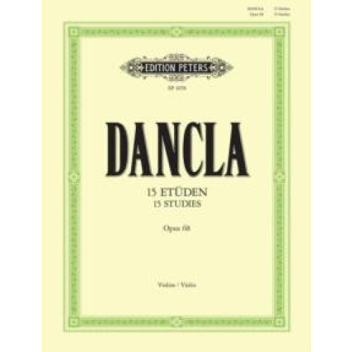 15 Studies Op.68 for Violin with 2nd Violin Accompaniment Other Book