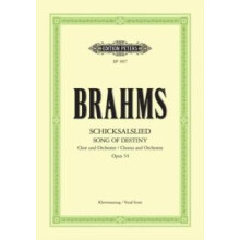 Schicksalslied Song of Destiny Op.54 Other Book