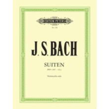 Cello Suites BWV 10071012 for Cello Solo Other Book