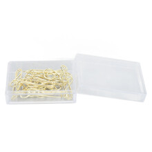 Durable Paper Clips, Note Shape Perfect For Office Home School, Smooth Surfaces Prevent Snags Or Marks, Corrosion Resistant Finish100Pcs