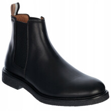 (6 UK, Black) Boss Mens Tunley Leather Chelsea Boots