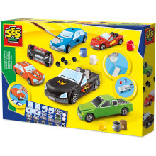 Ses Creative Cars Casting & Painting Kit Unisex Ages Six To Twelve Years Mu 01401