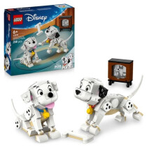 LEGO Disney 43271 Lucky und Penny, die Welpen der 101 Dalmatiner - Spiel ab 6 Jahren