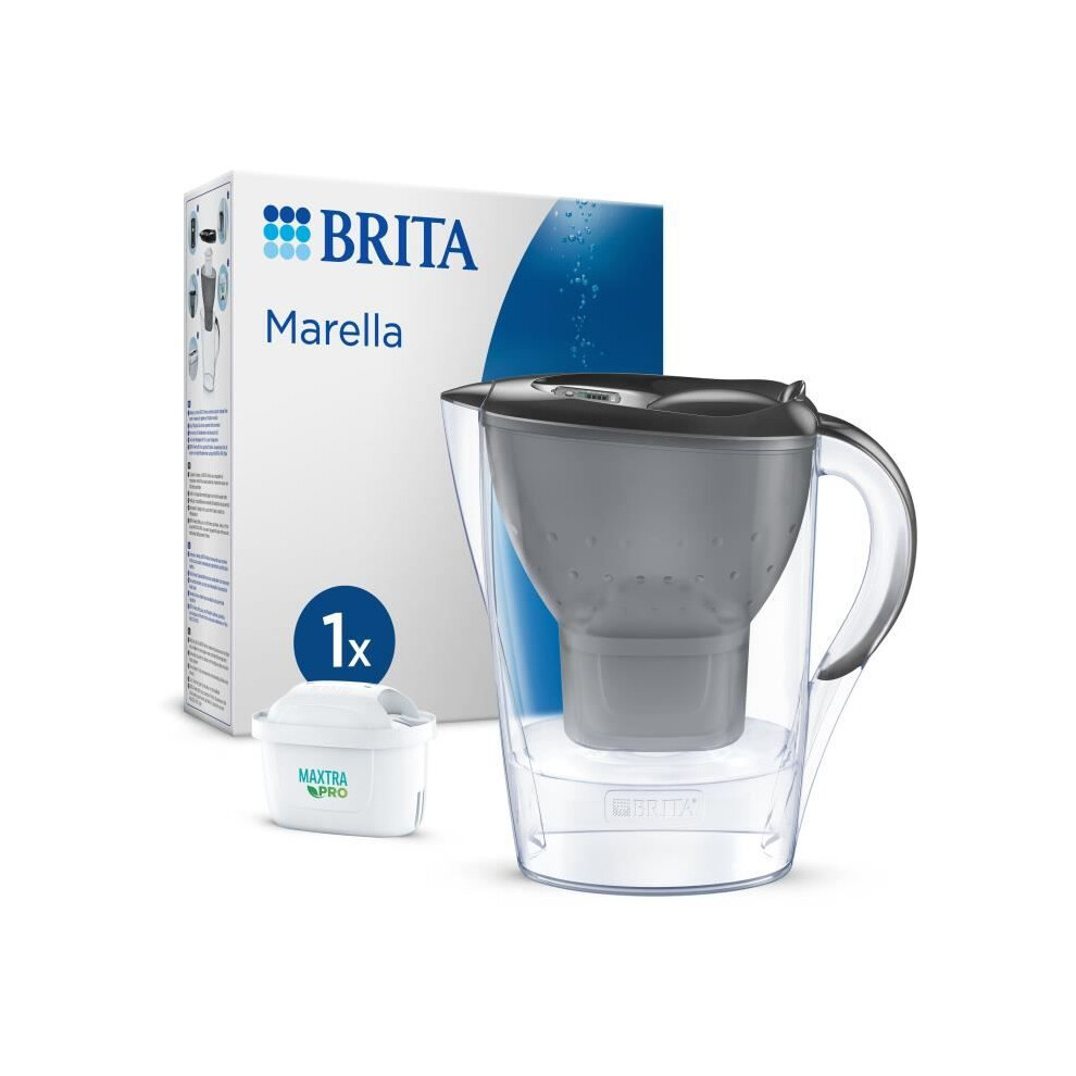 Brita Marella Cool Graphite Water Filter Jug