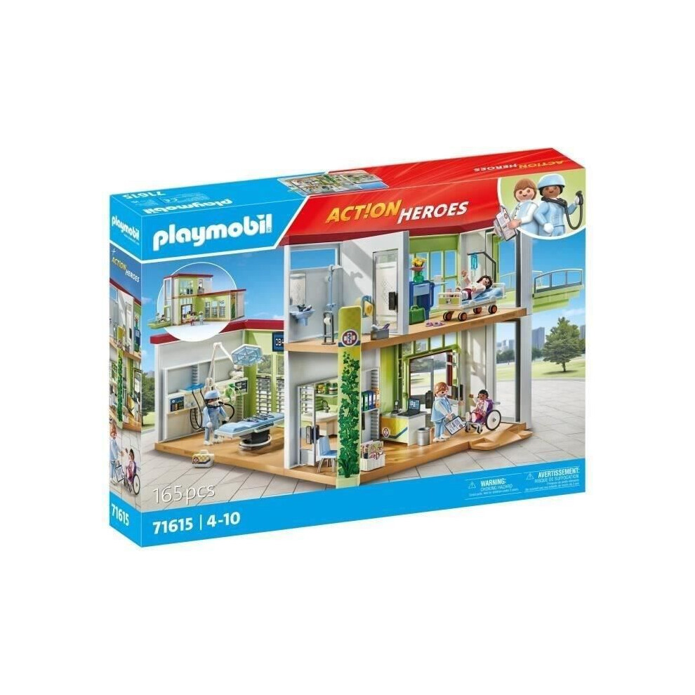 Playmobil 71615 Action Heroes: Modern Hospital