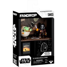 Fandrop Star Wars Figure - Mandalorian And Grogu - Board Game