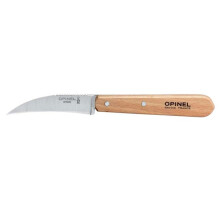 Veitsi - OPINEL - N 113 - Kaareva terä 7 cm - Ruostumatonta terästä - Lakattu pyökkivarsi