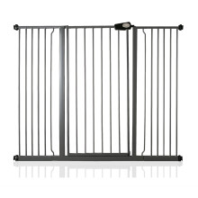 (Matt Black, 68.5cm - 75cm) Safetots Extra Tall Pressure Fit Gate