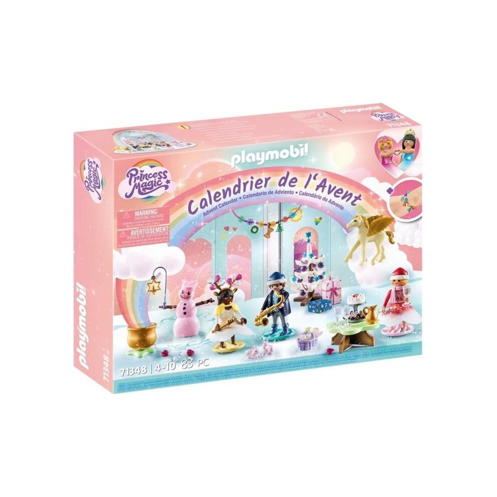 Playmobil 71348 Advent Calendar - Rainbow Big Ball Heavenly/Golden