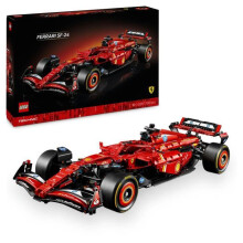 LEGO Technic 42207 F1 Ferrari SF-24 - Sammlermodell mit V6-Motor für Erwachsene