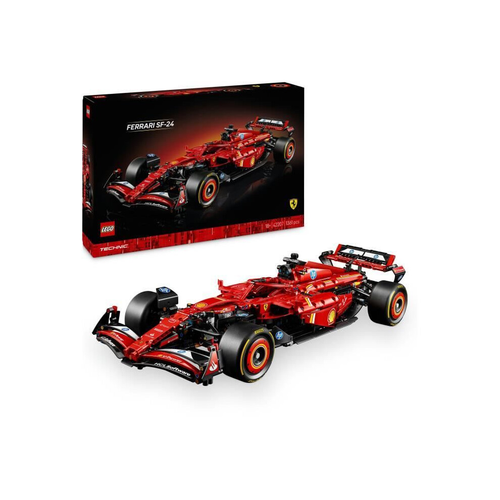 Lego Technic Men's Ferrari Sf-24 F1 Car Model Size 1 - Image 13